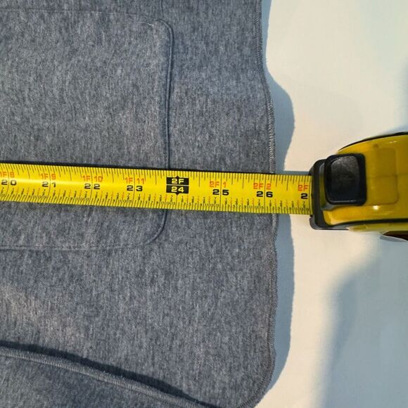 J. JILL relaxed heather grey blazer| medium - Picture 11 of 11